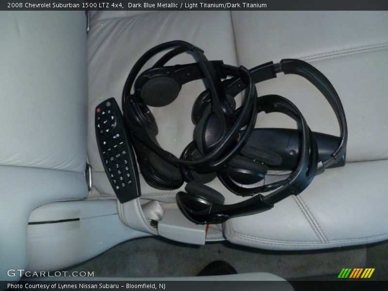 Dark Blue Metallic / Light Titanium/Dark Titanium 2008 Chevrolet Suburban 1500 LTZ 4x4