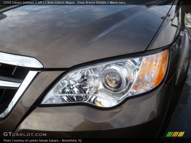 Deep Bronze Metallic / Warm Ivory 2008 Subaru Outback 3.0R L.L.Bean Edition Wagon