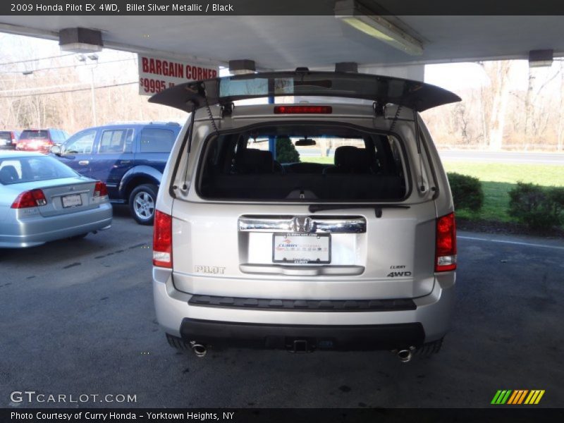 Billet Silver Metallic / Black 2009 Honda Pilot EX 4WD