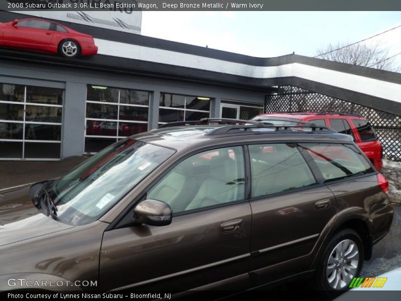 Deep Bronze Metallic / Warm Ivory 2008 Subaru Outback 3.0R L.L.Bean Edition Wagon