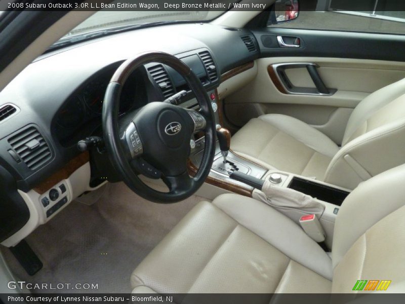 Deep Bronze Metallic / Warm Ivory 2008 Subaru Outback 3.0R L.L.Bean Edition Wagon