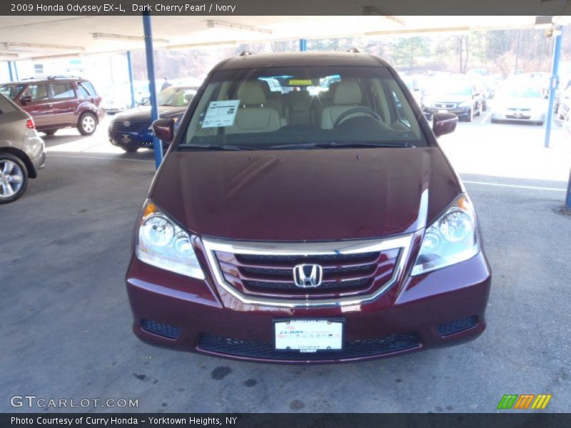 Dark Cherry Pearl / Ivory 2009 Honda Odyssey EX-L