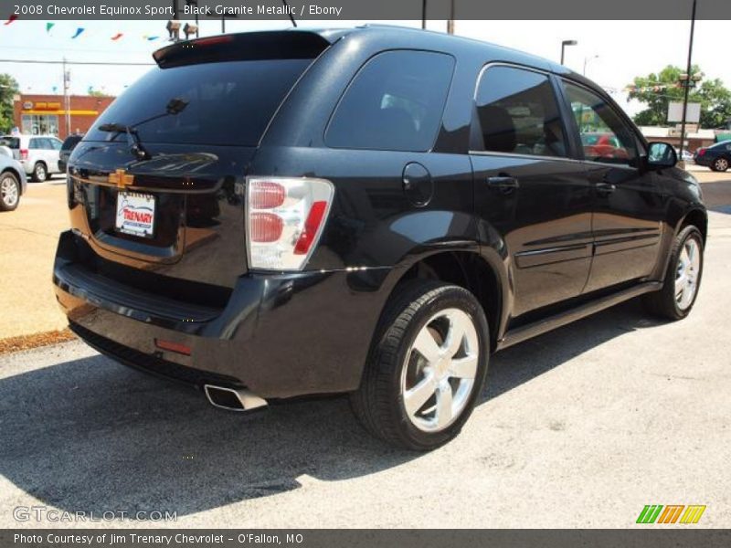 Black Granite Metallic / Ebony 2008 Chevrolet Equinox Sport