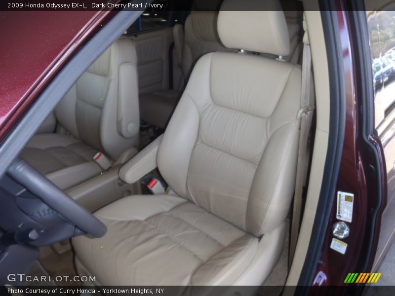 Dark Cherry Pearl / Ivory 2009 Honda Odyssey EX-L