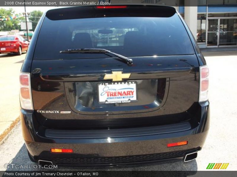 Black Granite Metallic / Ebony 2008 Chevrolet Equinox Sport