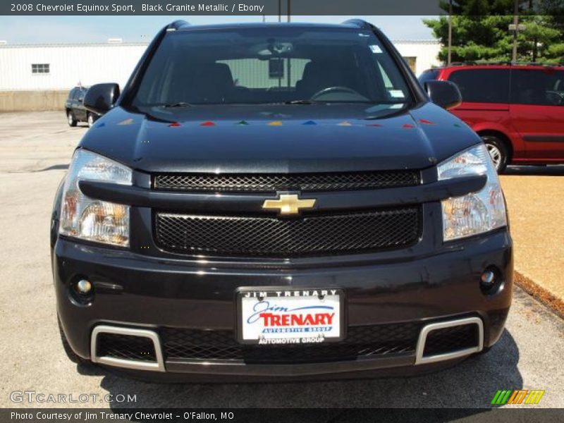 Black Granite Metallic / Ebony 2008 Chevrolet Equinox Sport