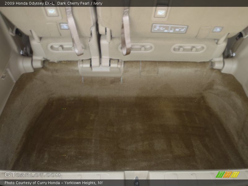 Dark Cherry Pearl / Ivory 2009 Honda Odyssey EX-L