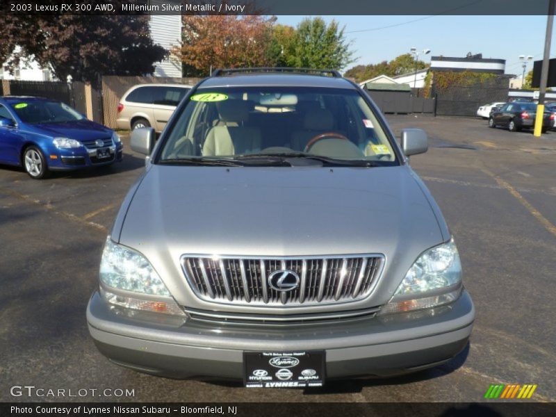 Millenium Silver Metallic / Ivory 2003 Lexus RX 300 AWD