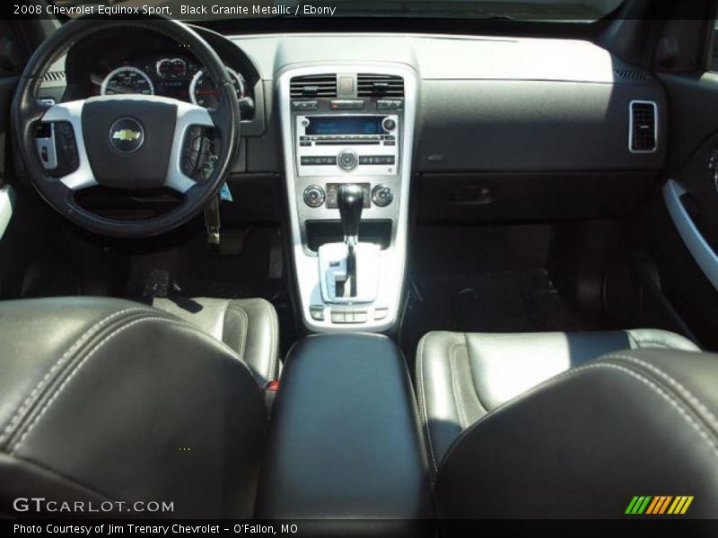 Black Granite Metallic / Ebony 2008 Chevrolet Equinox Sport