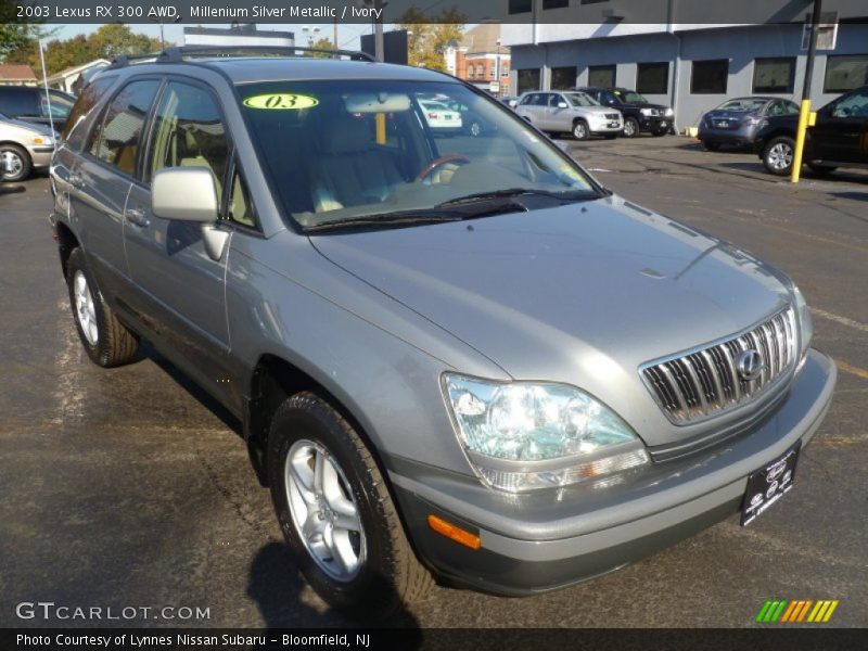 Millenium Silver Metallic / Ivory 2003 Lexus RX 300 AWD
