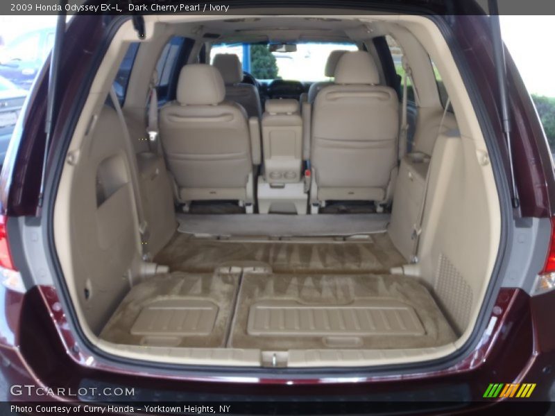Dark Cherry Pearl / Ivory 2009 Honda Odyssey EX-L