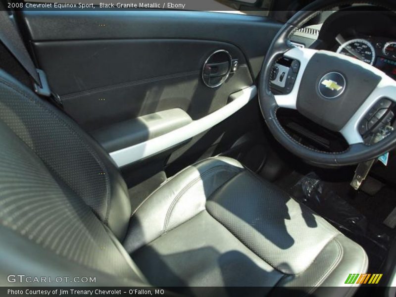 Black Granite Metallic / Ebony 2008 Chevrolet Equinox Sport