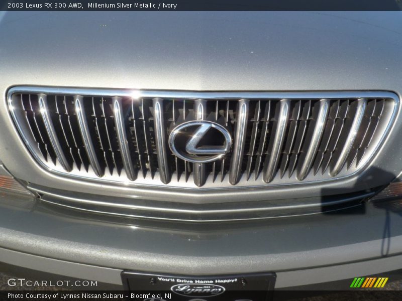 Millenium Silver Metallic / Ivory 2003 Lexus RX 300 AWD