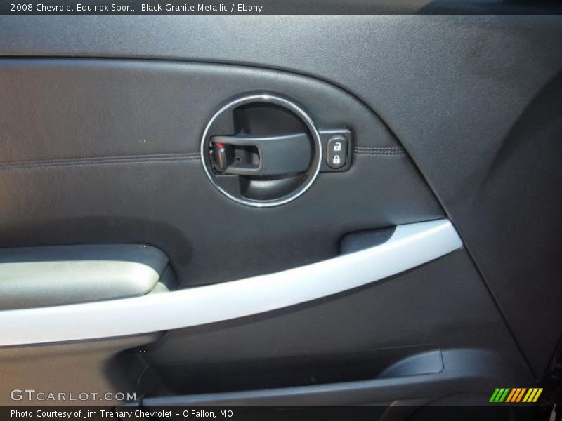 Black Granite Metallic / Ebony 2008 Chevrolet Equinox Sport
