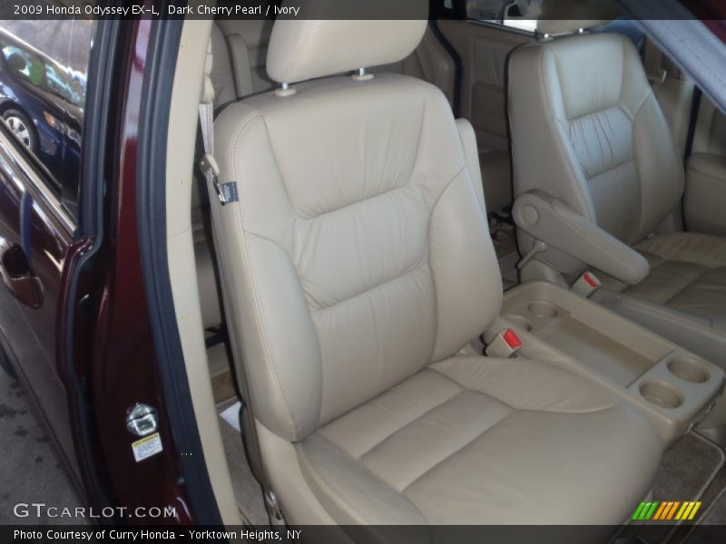 Dark Cherry Pearl / Ivory 2009 Honda Odyssey EX-L