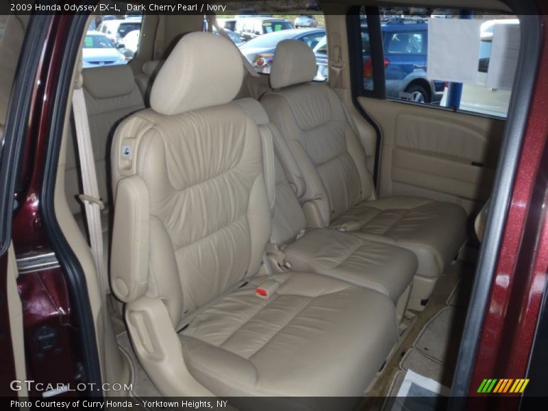 Dark Cherry Pearl / Ivory 2009 Honda Odyssey EX-L
