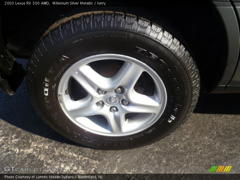 Millenium Silver Metallic / Ivory 2003 Lexus RX 300 AWD