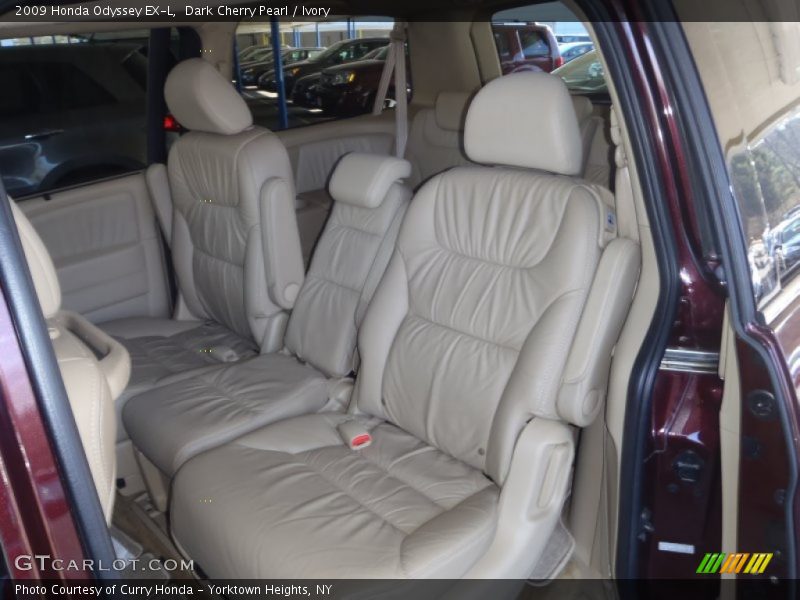 Dark Cherry Pearl / Ivory 2009 Honda Odyssey EX-L