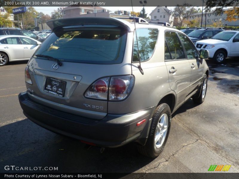 Millenium Silver Metallic / Ivory 2003 Lexus RX 300 AWD
