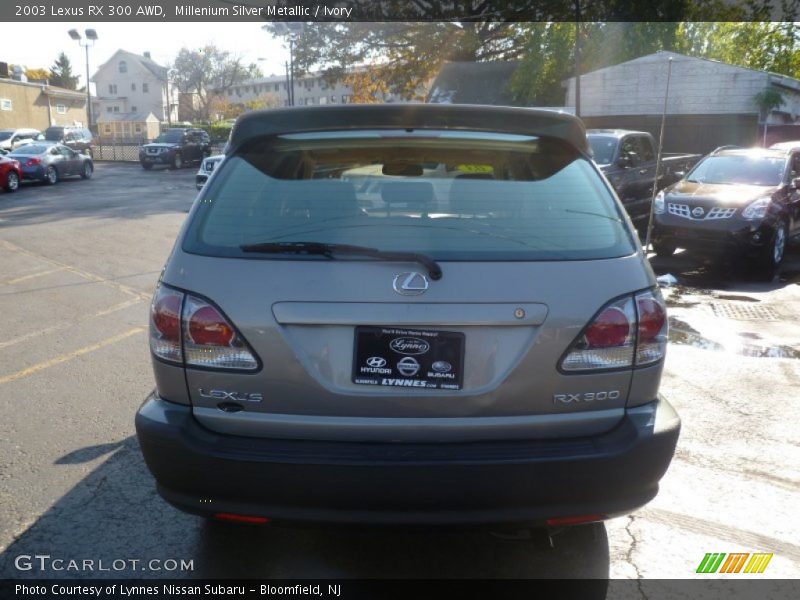 Millenium Silver Metallic / Ivory 2003 Lexus RX 300 AWD