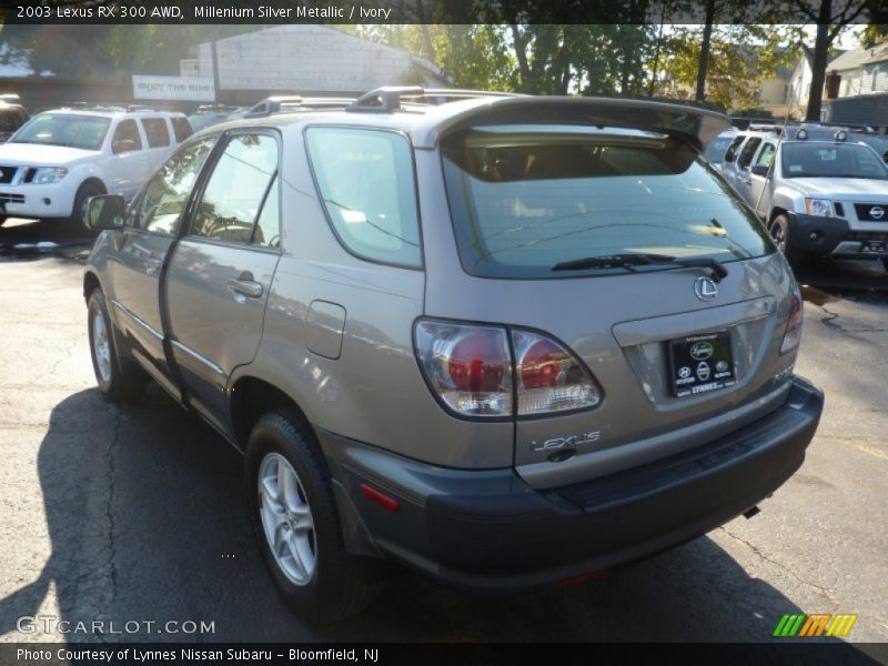 Millenium Silver Metallic / Ivory 2003 Lexus RX 300 AWD