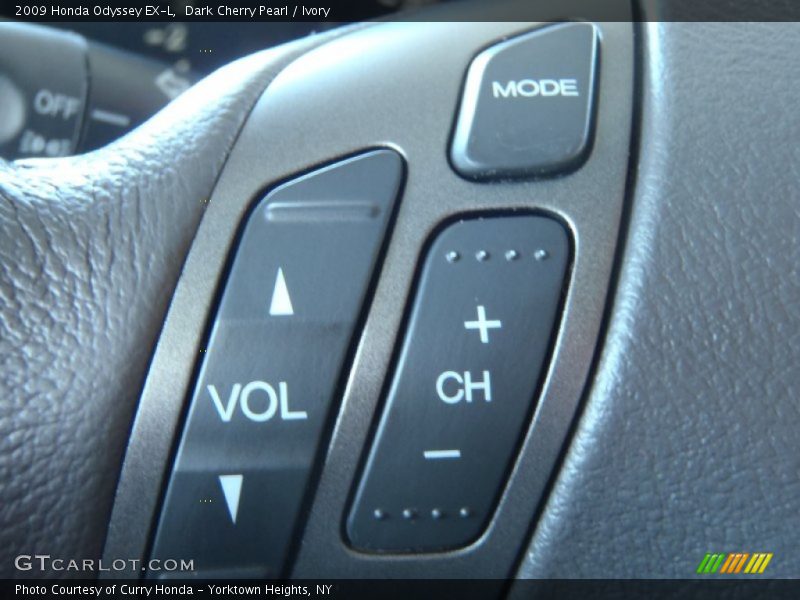 Dark Cherry Pearl / Ivory 2009 Honda Odyssey EX-L