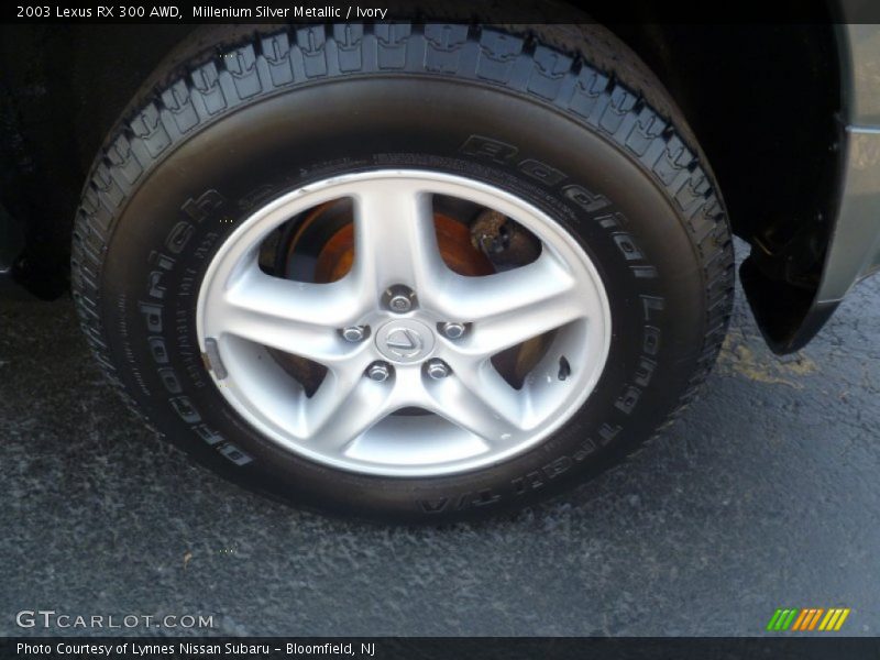 Millenium Silver Metallic / Ivory 2003 Lexus RX 300 AWD