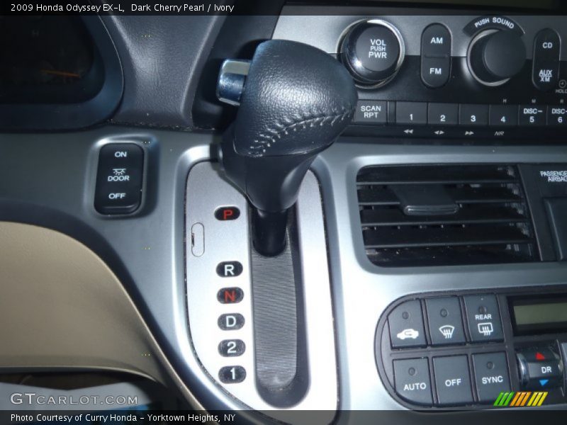 Dark Cherry Pearl / Ivory 2009 Honda Odyssey EX-L