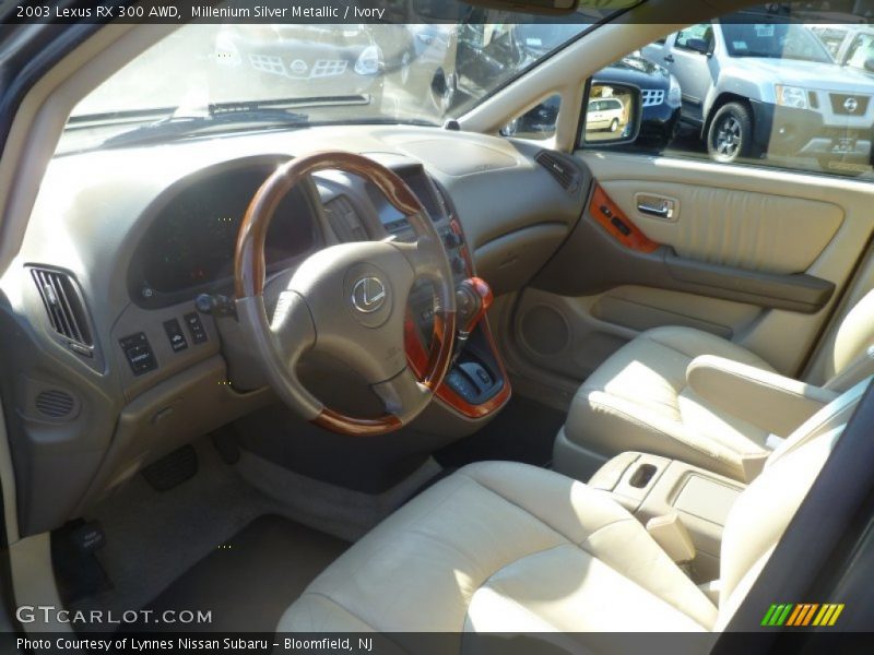 Millenium Silver Metallic / Ivory 2003 Lexus RX 300 AWD