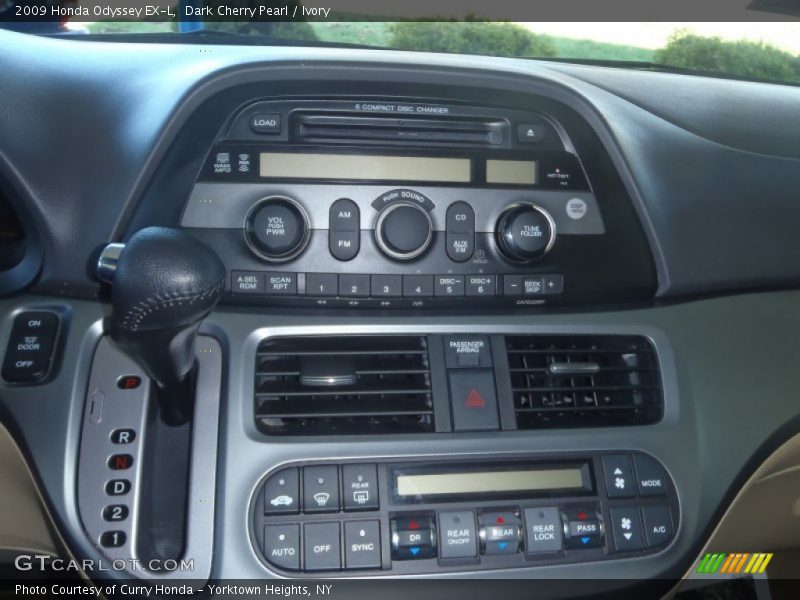 Dark Cherry Pearl / Ivory 2009 Honda Odyssey EX-L