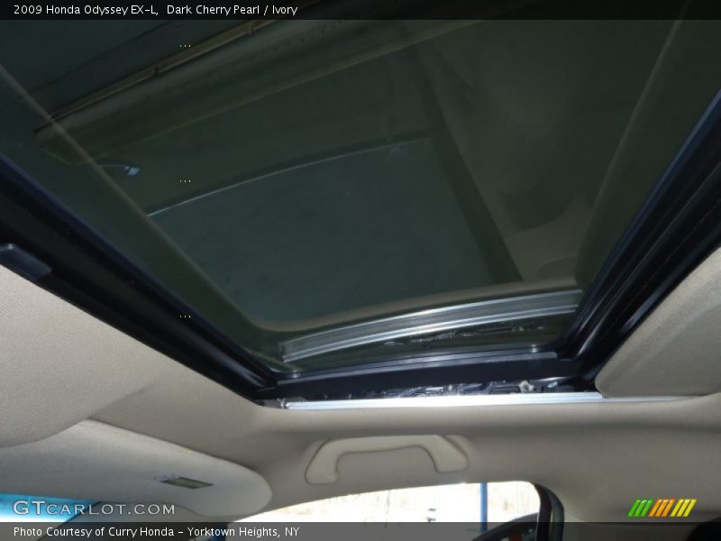 Dark Cherry Pearl / Ivory 2009 Honda Odyssey EX-L