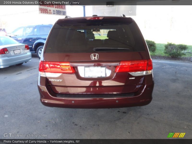 Dark Cherry Pearl / Ivory 2009 Honda Odyssey EX-L