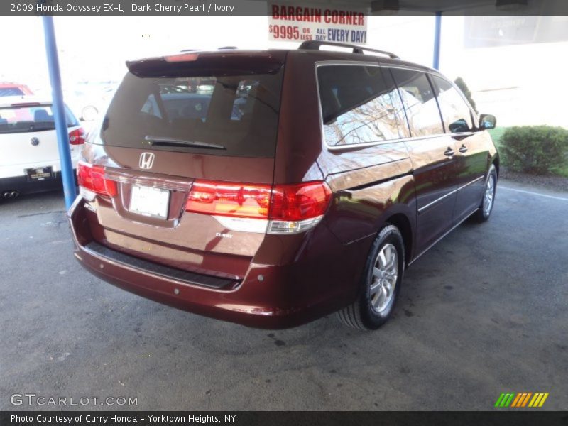 Dark Cherry Pearl / Ivory 2009 Honda Odyssey EX-L