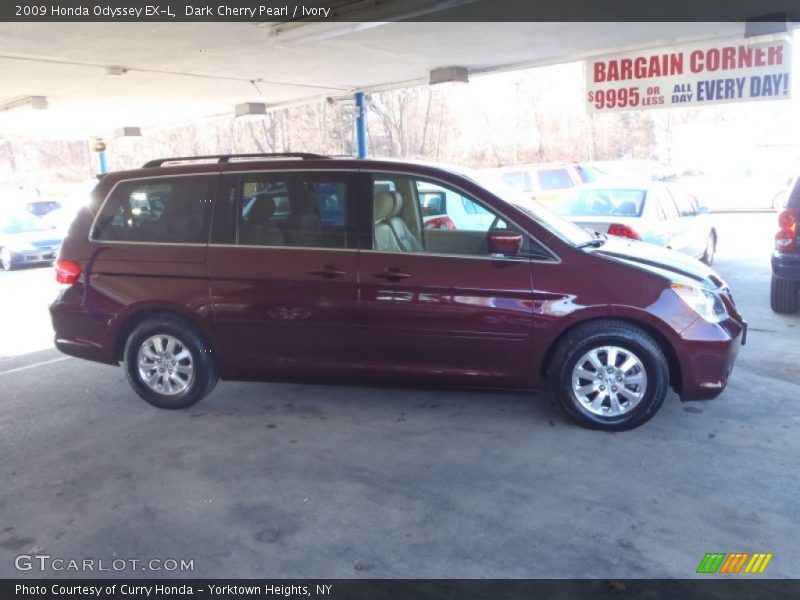 Dark Cherry Pearl / Ivory 2009 Honda Odyssey EX-L