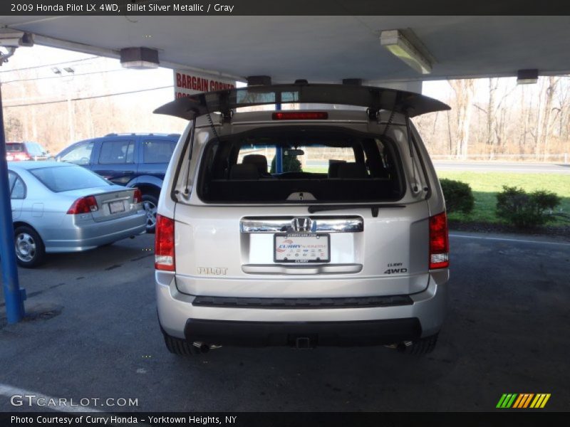 Billet Silver Metallic / Gray 2009 Honda Pilot LX 4WD