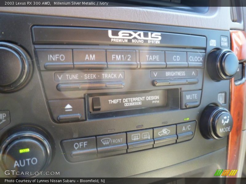 Millenium Silver Metallic / Ivory 2003 Lexus RX 300 AWD