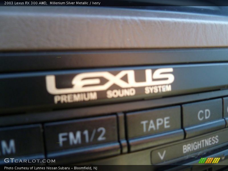 Millenium Silver Metallic / Ivory 2003 Lexus RX 300 AWD
