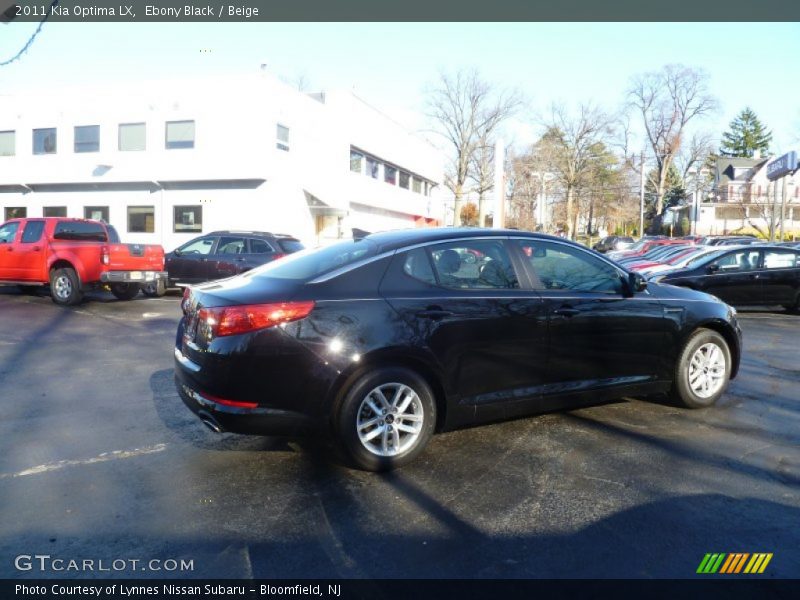 Ebony Black / Beige 2011 Kia Optima LX