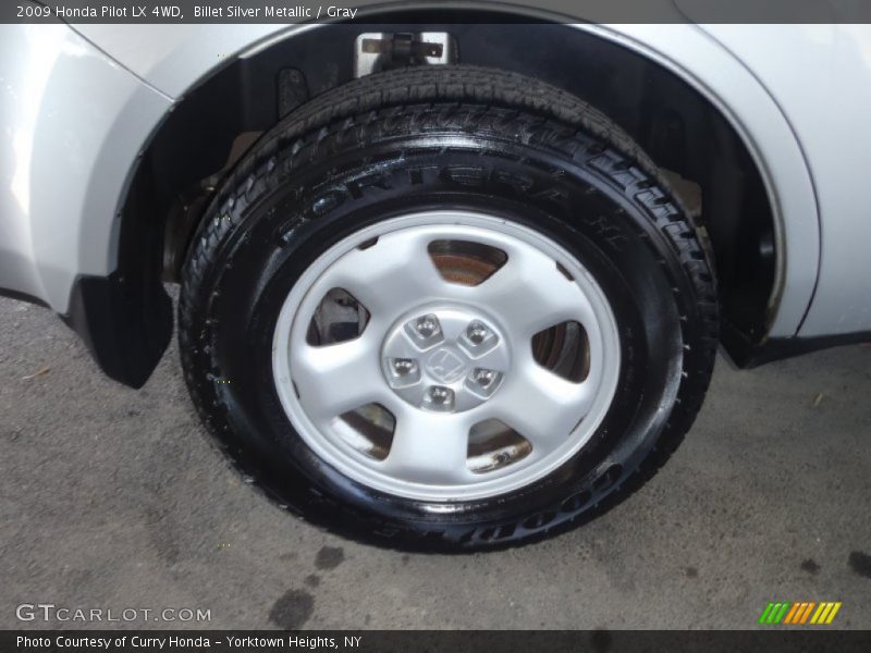 Billet Silver Metallic / Gray 2009 Honda Pilot LX 4WD
