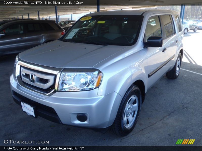 Billet Silver Metallic / Gray 2009 Honda Pilot LX 4WD