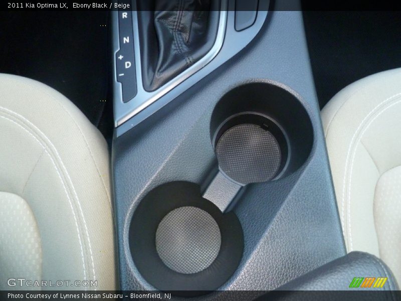Ebony Black / Beige 2011 Kia Optima LX