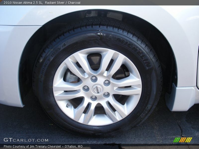 Radiant Silver / Charcoal 2010 Nissan Altima 2.5 SL