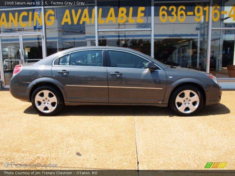 Techno Gray / Gray 2008 Saturn Aura XE 3.5