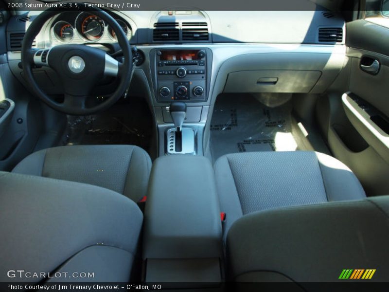 Techno Gray / Gray 2008 Saturn Aura XE 3.5