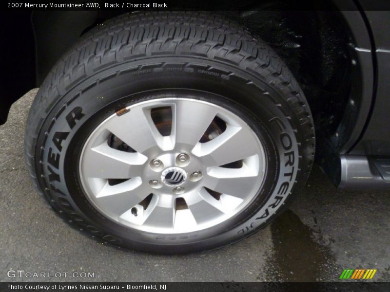 Black / Charcoal Black 2007 Mercury Mountaineer AWD