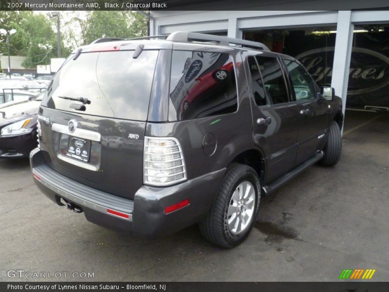Black / Charcoal Black 2007 Mercury Mountaineer AWD