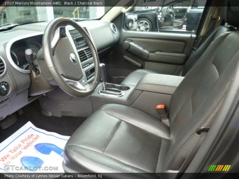 Black / Charcoal Black 2007 Mercury Mountaineer AWD