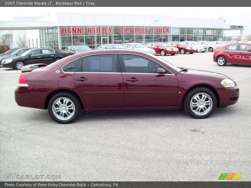 Bordeaux Red / Gray 2007 Chevrolet Impala LT