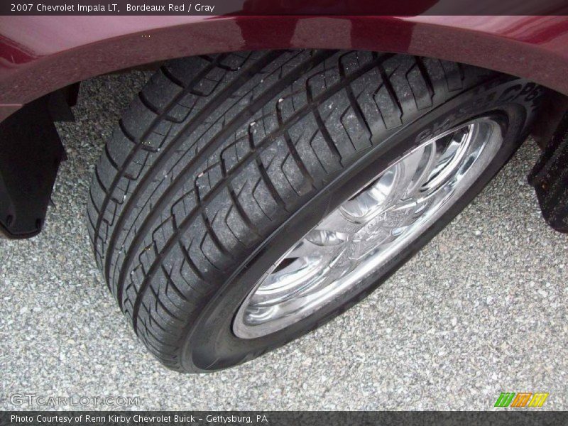 Bordeaux Red / Gray 2007 Chevrolet Impala LT