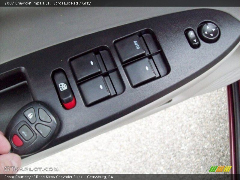 Bordeaux Red / Gray 2007 Chevrolet Impala LT